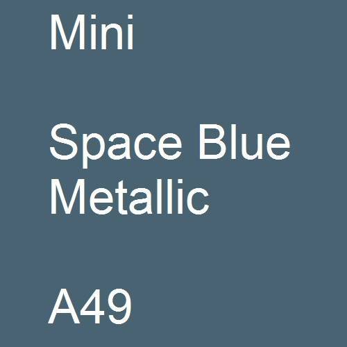 Mini, Space Blue Metallic, A49.